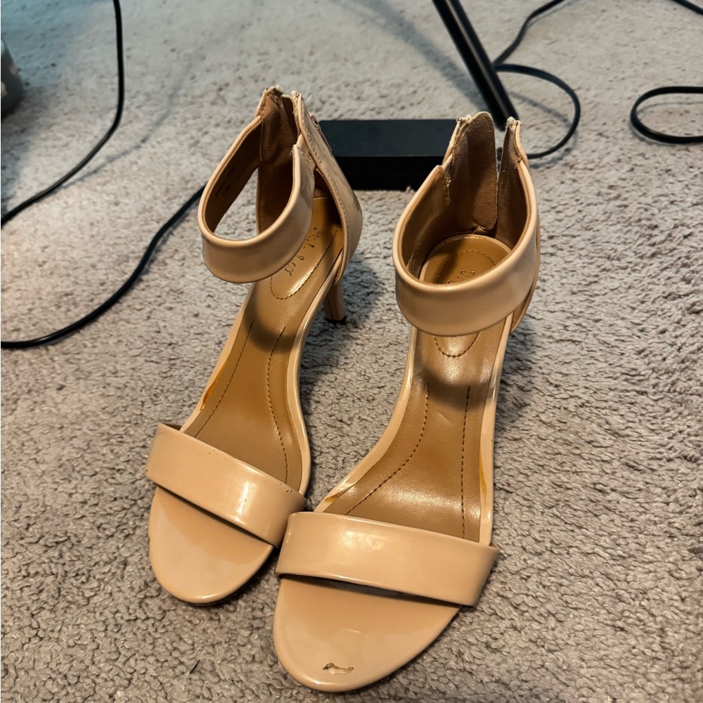 Elegant Cream Women's Heels